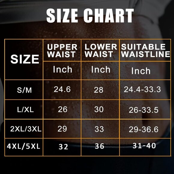 Sweat Band & Waist Trainer for Stomach and Lower Belly - Sauna Waist main image 5